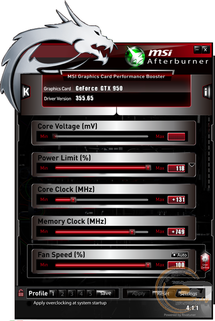 Inno3D iChill GeForce GTX 950 2GB Ultra