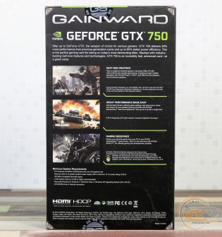 Gainward GeForce GTX 750 2GB Golden Sample