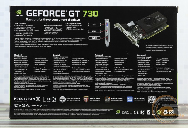 EVGA GeForce GT 730 2GB (Low Profile)