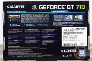 GIGABYTE GeForce GT 710 (GV-N710D3-2GL)