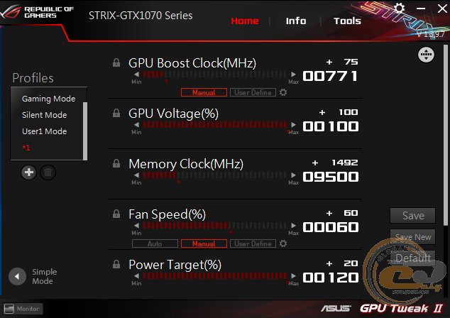 ASUS ROG STRIX GeForce GTX 1070 GAMING OC (ROG STRIX-GTX1070-O8G-GAMING)