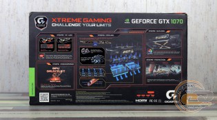 GIGABYTE GeForce GTX 1070 Xtreme Gaming 8G (GV-N1070XTREME-8GD)