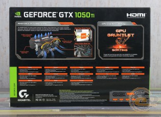 GIGABYTE GeForce GTX 1050 Ti G1 Gaming 4G (GV-N105TG1 GAMING-4GD)