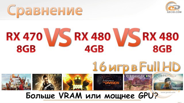 AMD Radeon RX 470 vs Radeon RX 480
