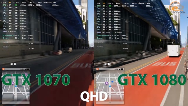 gtx 1070 vs gtx 1080