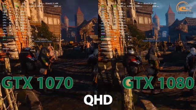 gtx 1070 vs gtx 1080