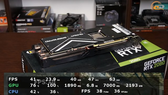 Сравнение видеокарт 1080ti и 2080