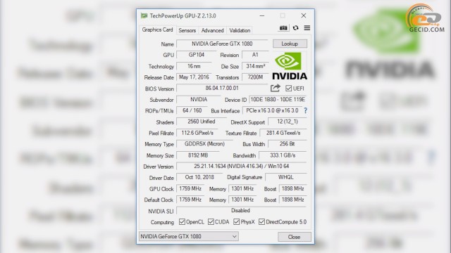 NVIDIA GeForce RTX 2080