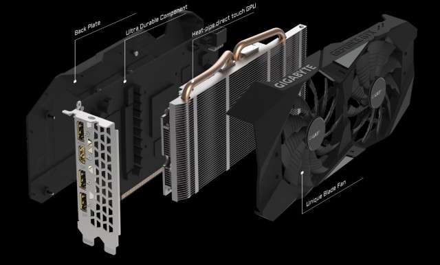 GIGABYTE GeForce GTX 1660 Ti WINDFORCE OC 6G