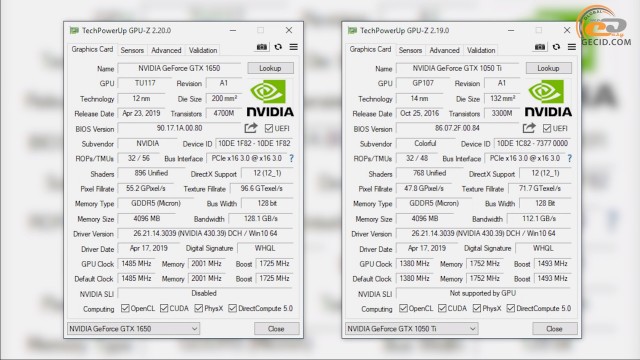 NVIDIA GeForce GTX 1650
