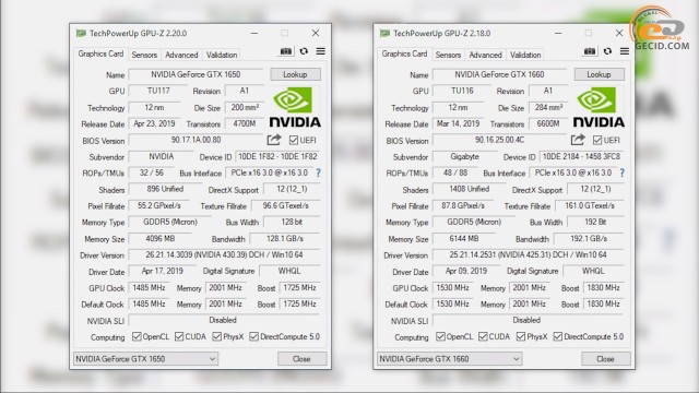 NVIDIA GeForce GTX 1650