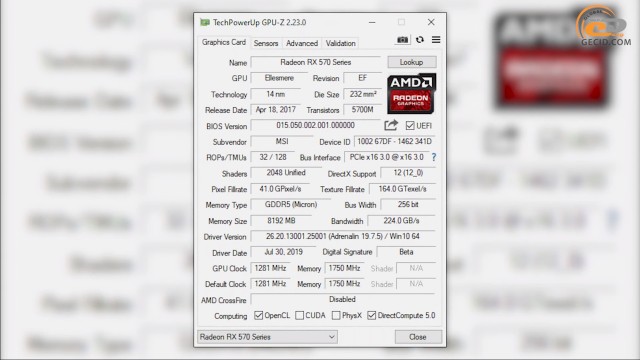 AMD Radeon RX 570