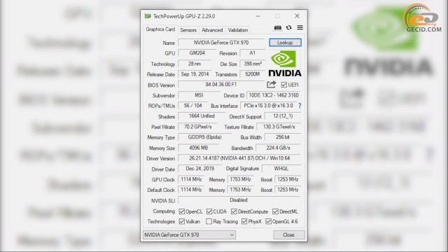 GeForce GTX 970