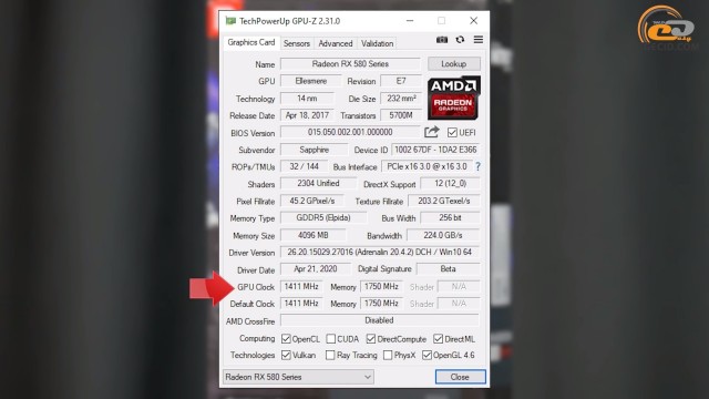 AMD Radeon RX 580