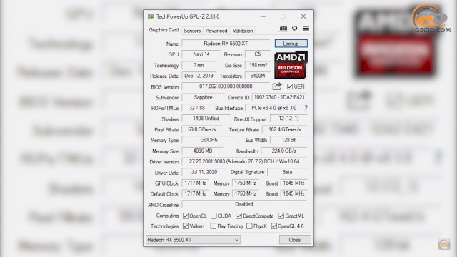 NVIDIA GeForce GTX 1650 GDDR6