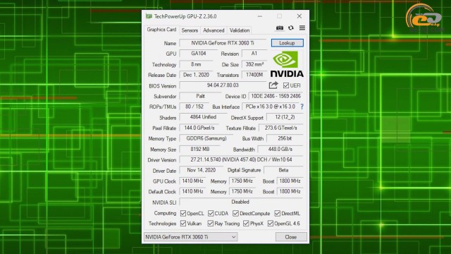 NVIDIA GeForce RTX 3060 Ti