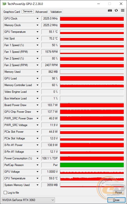 ASUS TUF-RTX3060-012G-GAMING