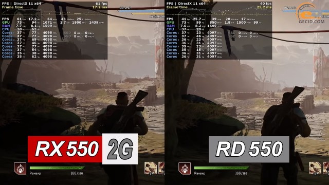AMD Radeon RX 550