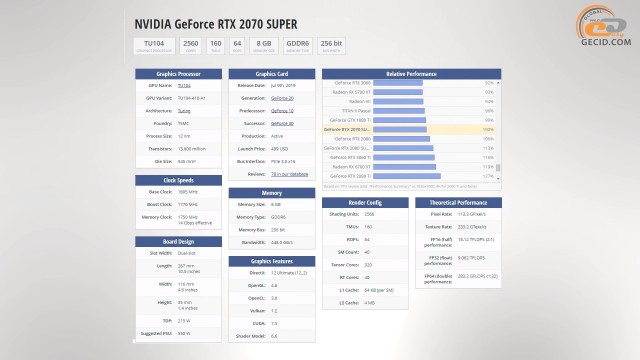 NVIDIA GeForce RTX 2070 SUPER