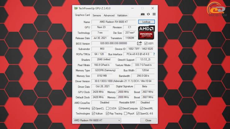 Radeon RX 6600