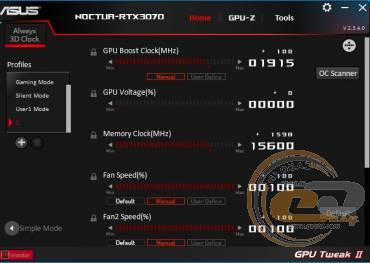 ASUS GeForce RTX 3070 Noctua OC Edition