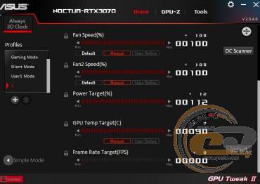 ASUS GeForce RTX 3070 Noctua OC Edition